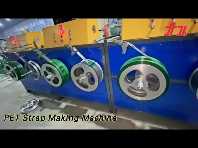 Single Screw PET Strap Making Machine 250kgs/H Double Output