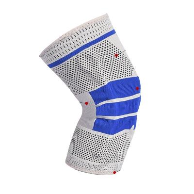 China Adjustable elasticity mountaineering sports wearproof breathable ventilated knee brace for working out for sale