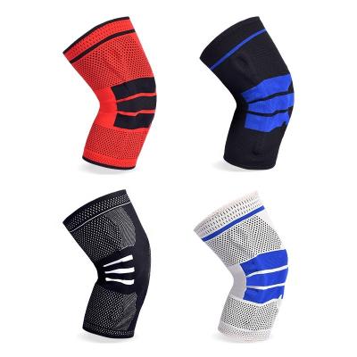 China Double Elasticity Patella Wraps Quickly Knee Sports Self-heating Safety Adjustable Breathable Dry Elastic for sale