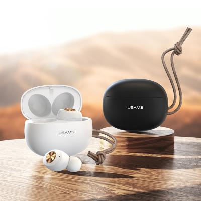 China TWS (True Wireless Stereo) USAMS Good Sounds Good Sounds Wireless In-Ear Earbuds Wireless Earphone With Lanyard for sale