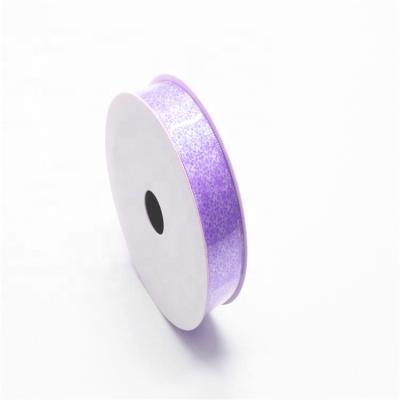 China 2022 Viable Artwork Print Tending Product Gift Custom Double Side Roll Satin Ribbon, Printing Brand Logo On Satin Ribbon Roll for sale