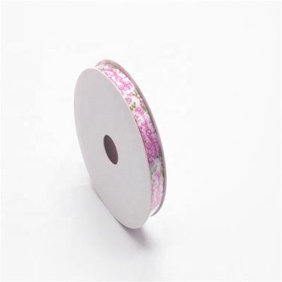 China Viable Wholesale LOGO Series Flowers Summer Transfer Satin Thermal Ribbon for sale