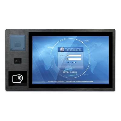 Cina 19 pollici touch screen Computer industriale terminale self-service con stampante NFC RFID Reader scanner di codice a barre in vendita