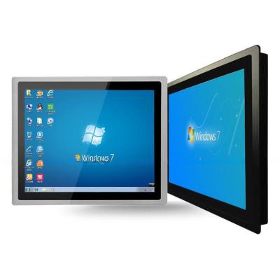 China 15.6 inch Industrial Panel Mounted Touch Screen PC HMI voor Kiosk Automation Te koop