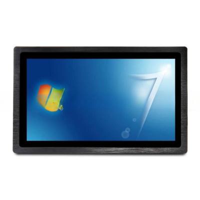 China 21.5 inch Industrial HMI Touch Panel PC Computer met robuuste metalen behuizing Te koop