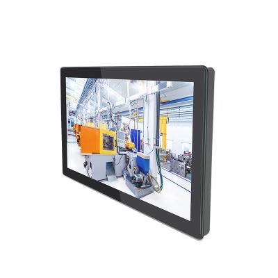 China 32 inch ingebedde pc touchscreen computer met windows 11 besturingssysteem voor industrie kiosk kast Te koop