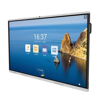 China IR Multi Touch Interactief Whiteboard Panel 86 Inch Met Webcam Te koop