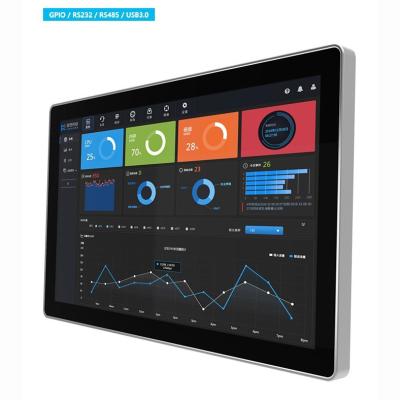 China Metallgehäuse 24 Zoll 23,6 Zoll 23,8 Zoll Android All In One Tablet PC Touchscreen für industrielle Steuerung zu verkaufen