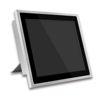 China Alto brillo 17 pulgadas pantalla táctil industrial PC panel Android HMI para quiosco de automatización en venta