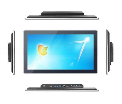 China Flachfläche aus Metall, robust, 18,5 Zoll All-in-One-Touchscreen für Desktop-PC zu verkaufen