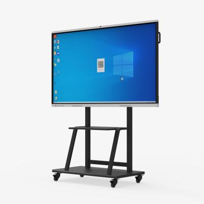 China Hoge helderheid 75 inch wand touchscreen display E-board interactief digitaal scherm Te koop