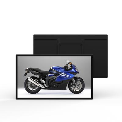 China 65 Inch LCD Video Wall Mounted Advertising Display Support Split Screen Display for sale