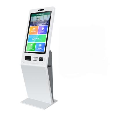 China Vertical 43 Inch Self-Service Terminal Touch Query Machine All-In-One Machine for sale