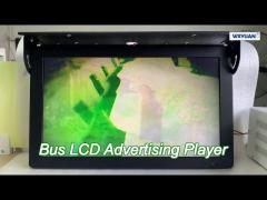 metal 15.6 inch bus tv lcd led monitor for advertising video signage display 12v 24v