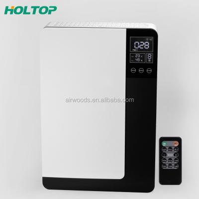 China Hotel Automatic Control Ductless Room Wall Mounted Ventilation With Humidity Heat Recovery for sale