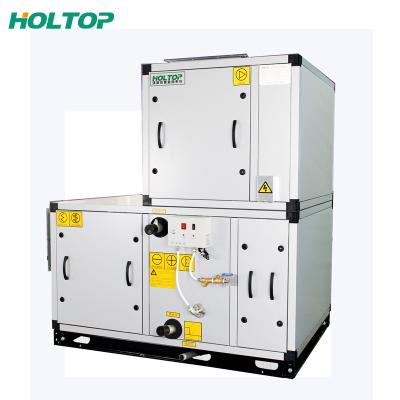 China Low air handling unit price 12000CFM ahu cooled water to air handling unit air conditioner 27.4~605.1Kw for sale