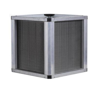 China Hotels Air Handling Reasonable Type Reasonable Type Heating Plate Heat Exchanger Unit Aluminum Core for sale