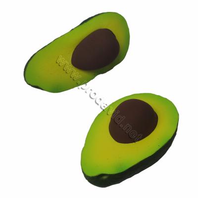 China Promotional Toy Squishies Avocado Stress Toy Avocado Stress Ball Slow Rising Reliever for sale