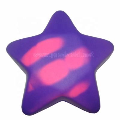 China Promotional Toy PU Color Changing Balls Star Shape Mood Balls Magical Stress Reliever for sale