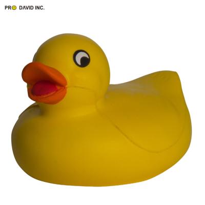 China Promotional New Arrival Foam Duck Shape PU Toy Custom Style Squeeze Animal Squeeze Toys For Kids for sale