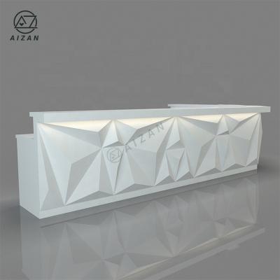 China Modern Artificial Stone Bar Counter Modern Wine Club Restaurant Restaurant Bar Counter Customized for sale