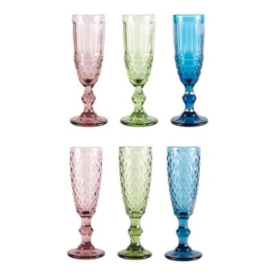 China Hotel Wholesale Colored Crystal Glass Tumblers For Wedding And Bar Event for sale