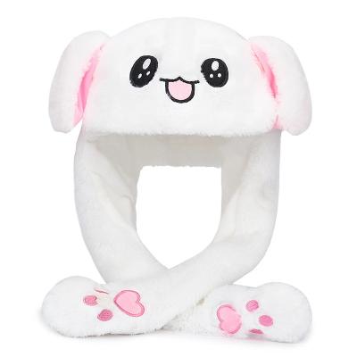 China 2021 New Coming Wholesale COMMON 11 Styles Rabbit Hat With Movable Ear Hat For Adults And Kids for sale