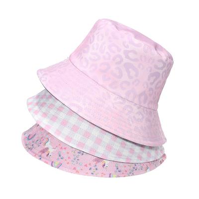 China 2022 outdoor new coming 8 styles wholesale double side wear bucket hats for woman summer for sale