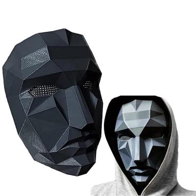 China Hot Korean Style TV Series Party Mask Clothes Custom Halloween Masquerade Anime Party Game Cosplay Jumpsuit Equipment Jumpsuit Mask for sale