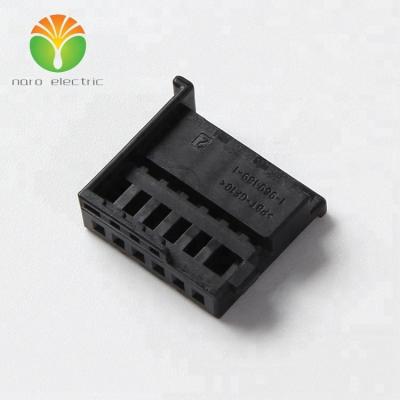 China Factory price PBT+GF nylon plastic automotive pbt 6 pin auto connector DJ7061-0.6-21 (instead of 1-969489-1) for sale