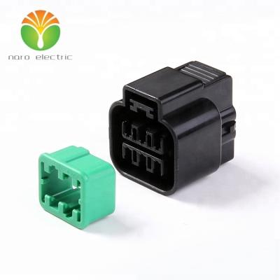 China Black PB625-06027 Male 6 Pin 2.3 Pin 2.3 Series PBT Series Car Plug Automotive Connector DJ7062-2.3-21 for sale