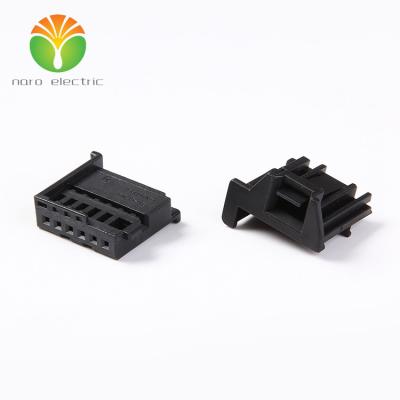 China 6 Post PBT+GF MQS Automotive Connector Housing For Auto Wiring Harness Cable Connector Supplier 1-969489-1 for sale