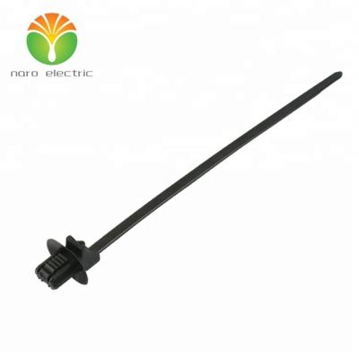 China Hot Selling Auto Car Accessories 12*7 T50SOS2DOP7X12-E Black Zip Tie PA66 Hardware 157-01105 for sale