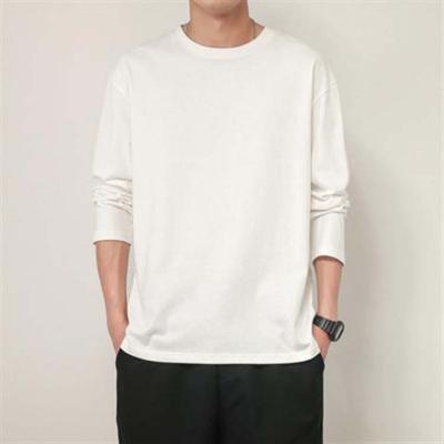 China High quality custom solid color Autumn Outfit crewneck free shipping QUICK DRY loose sweatshirt for men for sale