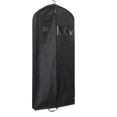 China Reusable Customized Coat Covers Window Black Clear Suit Bag Protector for sale