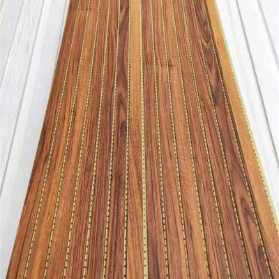 China Modern Hot Selling Fiber Series Wall Panel Bamboo Sound Absorbing Panel Acoustic Wood Panel for sale