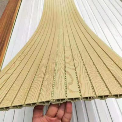 China Modern Bamboo Acoustic Sound Absorbing Wall Tile Panel Fiber WPC Wall Panels Sound Absorbing Walls Wood Soundproofing for sale