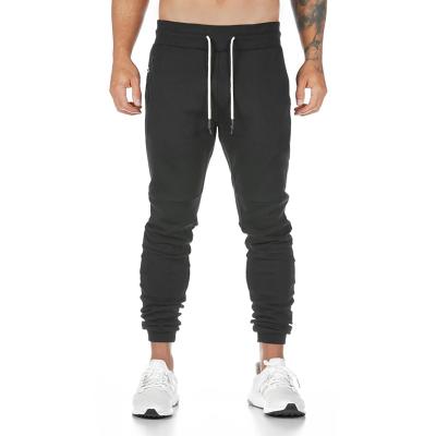 China Custom Logo Men Cotton Jogger Pants Activewear Breathable Sweatpants Slim Fit Joggers Gray Gym Joggers for sale