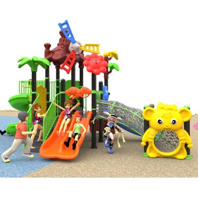 China Park Super Quality Kindergarten Play Used Guard Playground Sets Plastic Equipment Kids Slider Slide For Sale for sale