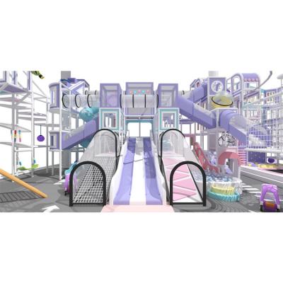 China Galvanized Playground Steel Pipes 2mm Reliable And Good Soft Structures Customized Service Indoor Playground Amusement Park for sale