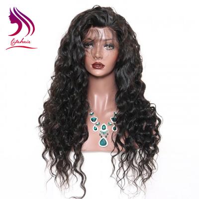 China Beautiful FRENCH LOOP Human Hair Brazilian Hair Wig Fashionable Lace Front Wig for sale