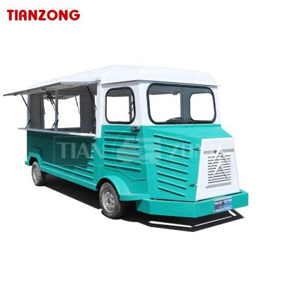 China Winery factory supply food truck with full kitchen airstream food trailer imbisswagen food cart for sale