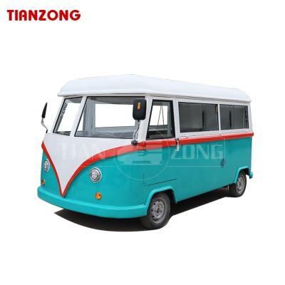 China Winery CE approved kombi food truck USA snack car for sale for sale