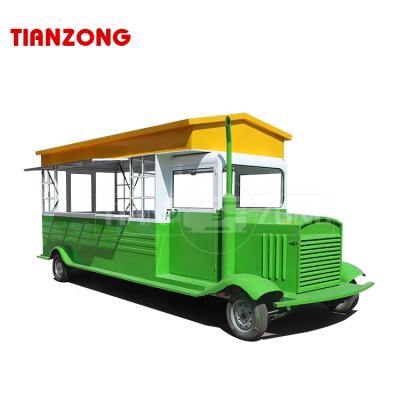 China Mobile cart commercial vintage taco winery factory price electric ice cream trailer food truck on sale for sale