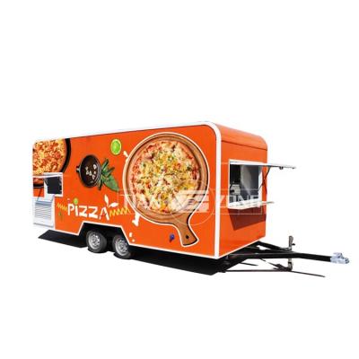 China Winery hot sales mobile food trailer concession trailer design food cart comida trailer for sale