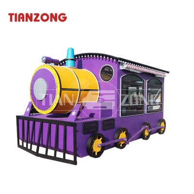 China Winery New Arrival Train Trailer Food Trucks Large Food Cart With Customized Sizes for sale