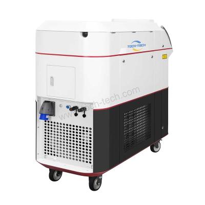 China PVC 1000 Watt 1800w Laser Rust Removal Machine Total Power 350w Laser Cleaning Cleaning Machine for sale