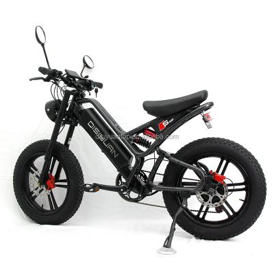 China Pro Disc Brake Carbon Fiber 48V20Ah Lithium Battery Hydraulic Electric Bicycle 20 Inch DISIYUAN Carbon Fiber E-Bike S9 Dual Fat Tire for sale