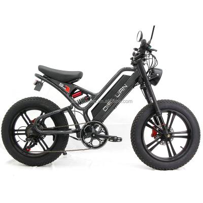 China Pro Disc Brake Carbon Fiber 48V15Ah Lithium Battery Hydraulic Electric Bicycle 20 Inch DISIYUAN Carbon Fiber E-Bike S9 Dual Tire Fat Tire for sale