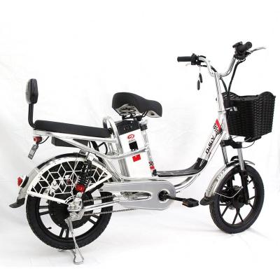 China 18Inch High Carbon Steel 20 Inch Long Range Electric Food Delivery Lithium Battery Electric Bicycle Bike for sale